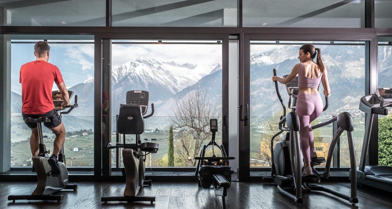 Hotel Rosengarten Schenna Eksteriør bilde