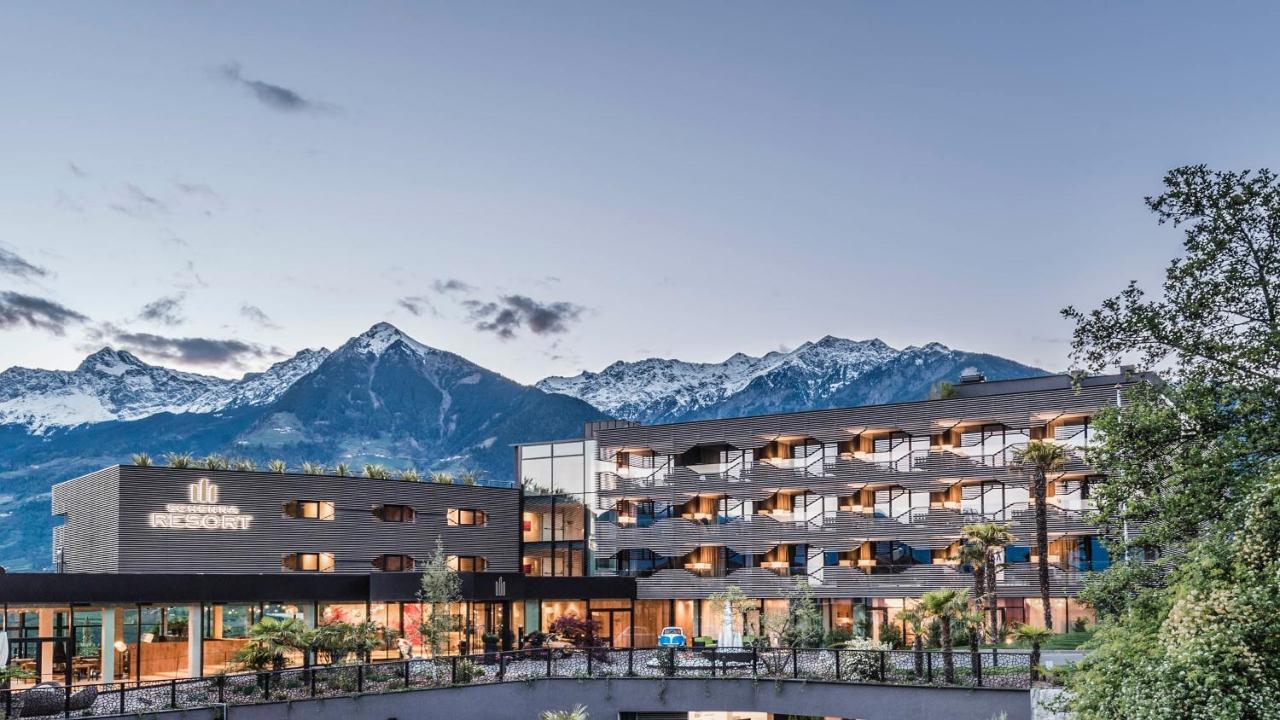 Hotel Rosengarten Schenna Eksteriør bilde